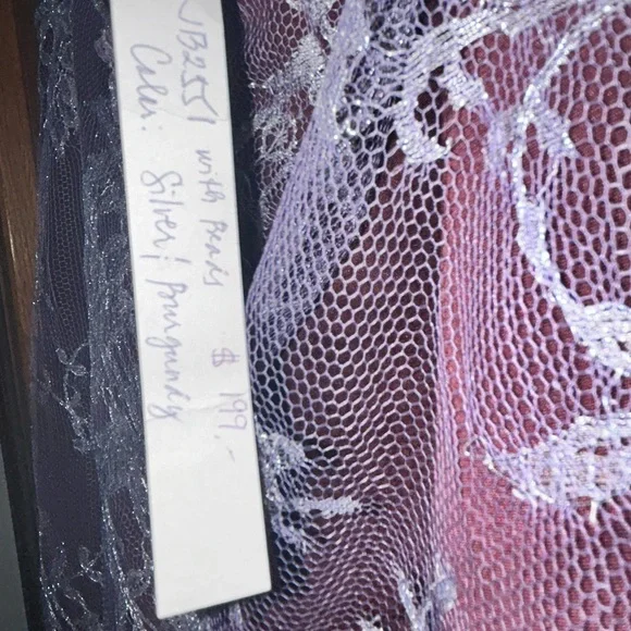 Johanna Beck Purple Silk & White Pants Size 4 NWT MSRP $395 - Picture 10 of 10